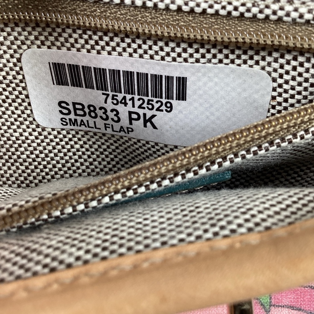 Y2K Dooney & Bourke‎ Vintage Pink Tan Shoulder Bag Miami Beach Vacation HTF - Picture 13 of 17